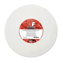 Canvas^Fredrix Round Stretched Canvas - Little Painter Art | Exploring the Endless Possibilities of Art