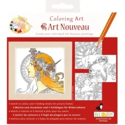Shop All^Fridolin Colouring Art Kit - Art Nouveau - Little Painter Art | Exploring the Endless Possibilities of Art
