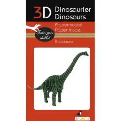 Shop All^Fridolin 3D Paper Model - Brachiosaurus - Little Painter Art | Exploring the Endless Possibilities of Art