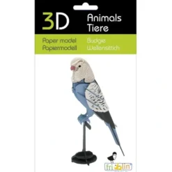 Shop All^Fridolin 3D Paper Model - Budgie - Little Painter Art | Exploring the Endless Possibilities of Art