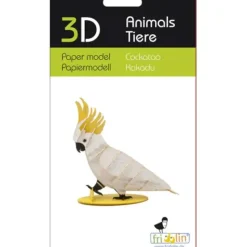 Shop All^Fridolin 3D Paper Model - Cockatoo - Little Painter Art | Exploring the Endless Possibilities of Art