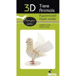Shop All^Fridolin 3D Paper Model - Dove - Little Painter Art | Exploring the Endless Possibilities of Art