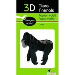 Shop All^Fridolin 3D Paper Model - Gorilla - Little Painter Art | Exploring the Endless Possibilities of Art