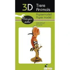 Shop All^Fridolin 3D Paper Model - Hoopoe - Little Painter Art | Exploring the Endless Possibilities of Art