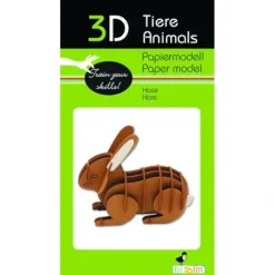 Shop All^Fridolin 3D Paper Model - Hare - Little Painter Art | Exploring the Endless Possibilities of Art