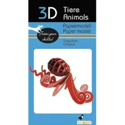 Hot^Fridolin 3D Paper Model - Octopus - Little Painter Art | Exploring the Endless Possibilities of Art