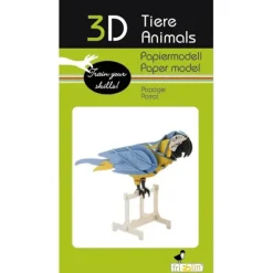 Shop All^Fridolin 3D Paper Model - Parrot - Little Painter Art | Exploring the Endless Possibilities of Art