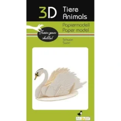 Shop All^Fridolin 3D Paper Model - Swan - Little Painter Art | Exploring the Endless Possibilities of Art