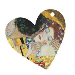 Shop All^Fridolin Gift Tag 10pk - Gustav Klimt "The Kiss" Heart-Shaped - Little Painter Art | Exploring the Endless Possibilities of Art