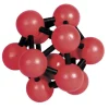 Hot^Fridolin IQ Test 3D Puzzle - Red/Black Atom - Little Painter Art | Exploring the Endless Possibilities of Art