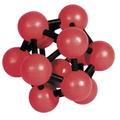 Hot^Fridolin IQ Test 3D Puzzle - Red/Black Atom - Little Painter Art | Exploring the Endless Possibilities of Art