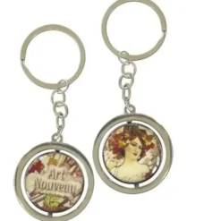 Hot^Fridolin Keychain - Aphonse Mucha "Louise" - Little Painter Art | Exploring the Endless Possibilities of Art