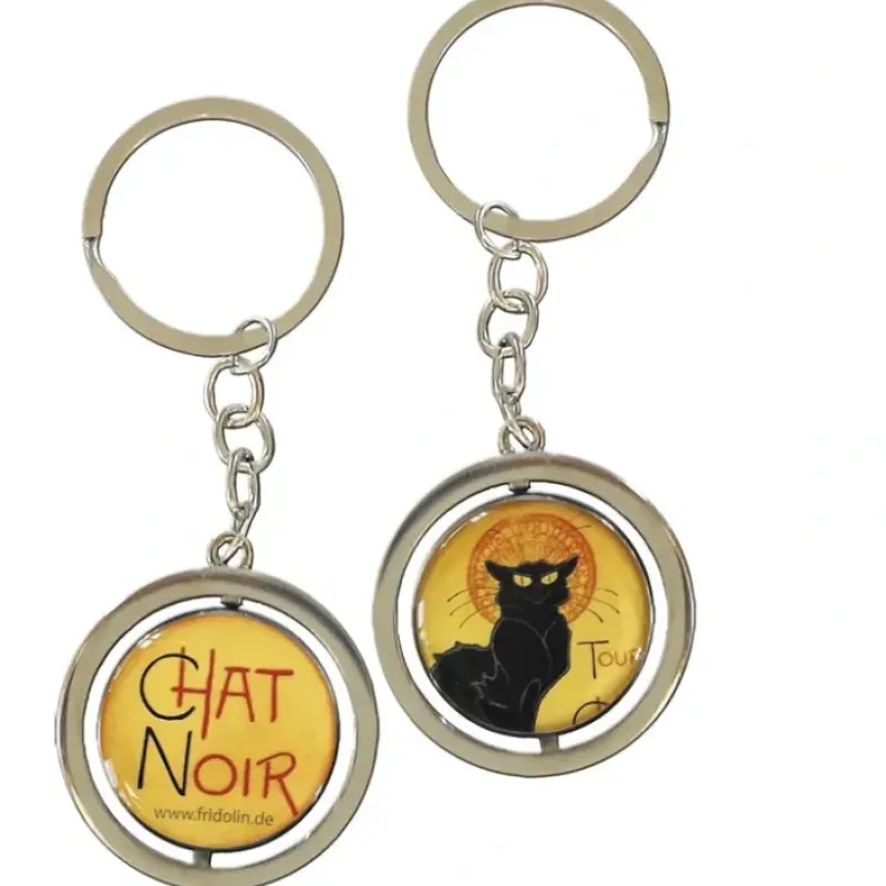 Hot^Fridolin Keychain - Chat Noir - Little Painter Art | Exploring the Endless Possibilities of Art