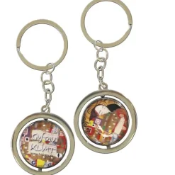 Hot^Fridolin Keychain - Gustav Klimt "Fulfilment" - Little Painter Art | Exploring the Endless Possibilities of Art