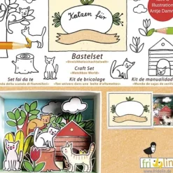 Hot^Fridolin Matchbox Craft Kit - Cat Family - Little Painter Art | Exploring the Endless Possibilities of Art