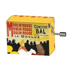 Hot^Fridolin Music Box - French Can Can, Moulin Rouge - Little Painter Art | Exploring the Endless Possibilities of Art