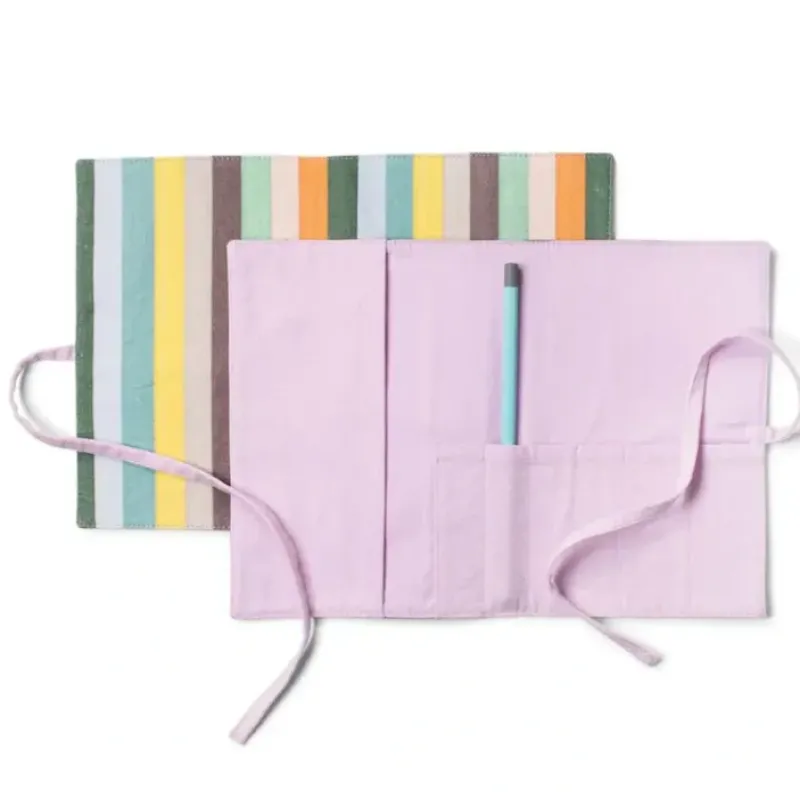 Canvas^Fringe Studio Roll Up Pouch - Bold Stripe - Little Painter Art | Exploring the Endless Possibilities of Art