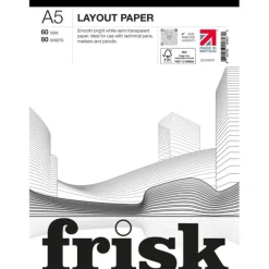 Shop All^Frisk Layout Paper Pad - 60gsm - 80 Sheets - Little Painter Art | Exploring the Endless Possibilities of Art