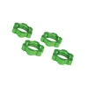 7758G Traxxas Wheel Nuts, Splined, 17mm, Serrated (green-anodized) (4) - Little Painter Art | Exploring the Endless Possibilities of Art| Brush