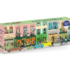 Hot^Galison 1000pc Panoramic Puzzle - Parisian Life - Little Painter Art | Exploring the Endless Possibilities of Art
