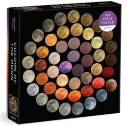 Shop All^Galison 500pc Puzzle - Colours of the Moon - Little Painter Art | Exploring the Endless Possibilities of Art