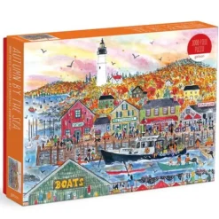 Shop All^Galison 1000pc Puzzle - Michael Storrings: Autumn By The Sea - Little Painter Art | Exploring the Endless Possibilities of Art