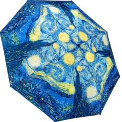 Shop All^Galleria Folding Umbrella - Vincent Van Gogh: Starry Night - Little Painter Art | Exploring the Endless Possibilities of Art
