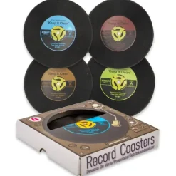Hot^GAMAGO Silicone Coasters 4pk - Vinyl Record - Little Painter Art | Exploring the Endless Possibilities of Art