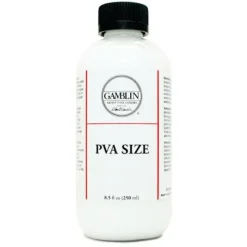 Canvas^Gamblin Poly Vinyl Acetate (PVA) Size 8oz - Little Painter Art | Exploring the Endless Possibilities of Art