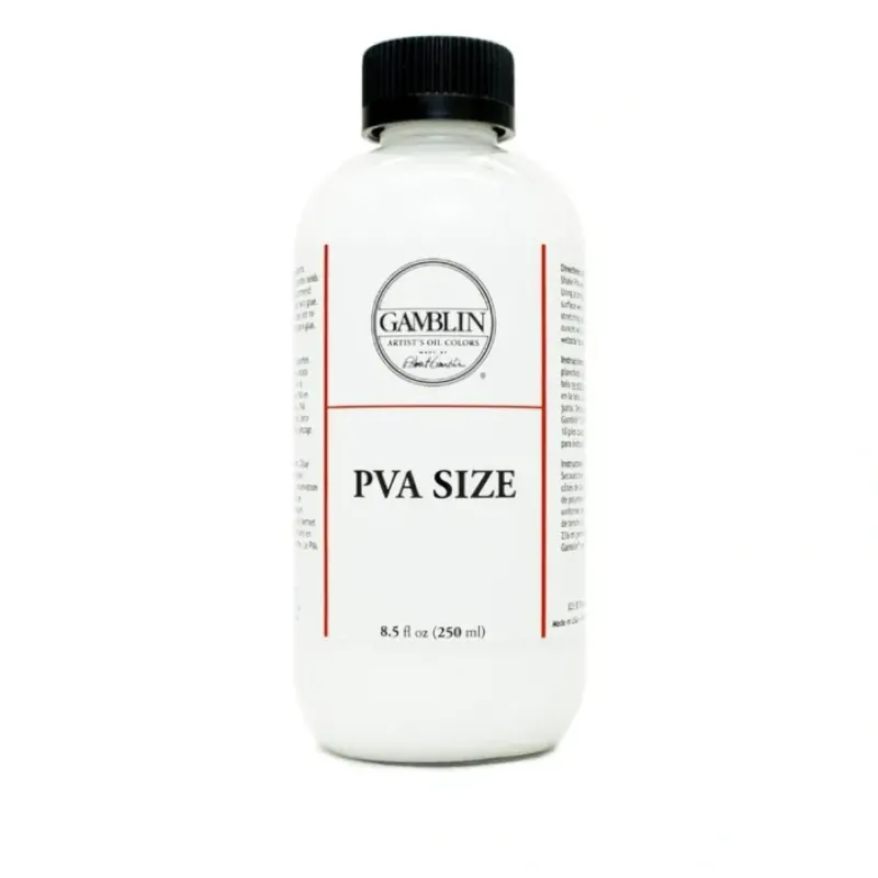 Canvas^Gamblin Poly Vinyl Acetate (PVA) Size - Little Painter Art | Exploring the Endless Possibilities of Art