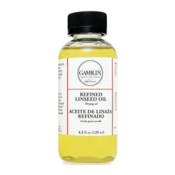 Shop All^Gamblin Refined Linseed Oil 4.2oz - Little Painter Art | Exploring the Endless Possibilities of Art