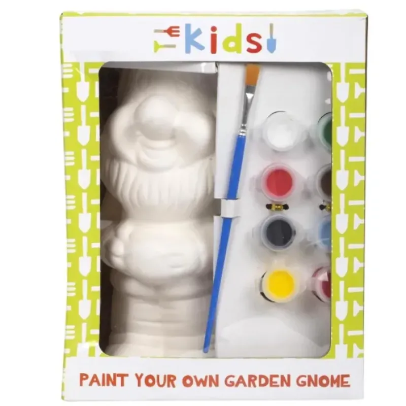 Brush^Garden Essentials Paint Your Own Gnome Kit - Little Painter Art | Exploring the Endless Possibilities of Art