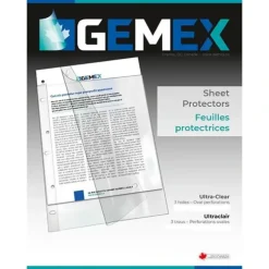 Gemex Sheet Protectors - Letter Size, Ultra-Clear - Little Painter Art | Exploring the Endless Possibilities of Art| Shop All