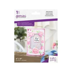 Brush^Gemini 4" x 6" Floral Frame Cut and Emboss Folder - Peony Blooms - Little Painter Art | Exploring the Endless Possibilities of Art