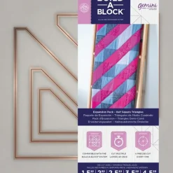 Shop All^Gemini Build-A-Block Expansion Pack - Half Square Triangles - Little Painter Art | Exploring the Endless Possibilities of Art