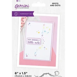 Shop All^Gemini Confetti Border Elements Die - Spots and Dots - Little Painter Art | Exploring the Endless Possibilities of Art