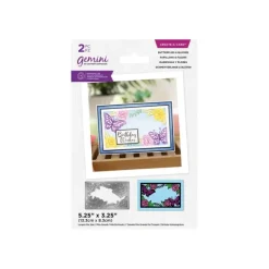 Shop All^Gemini Create-a-card Paper Piecing Die Butterflies and Blooms - Little Painter Art | Exploring the Endless Possibilities of Art