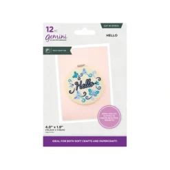 Shop All^Gemini Cut N Stitch Multi-Craft Die - Hello - Little Painter Art | Exploring the Endless Possibilities of Art