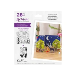 Shop All^Gemini 3D Scene Builder Stamp and Die - Woodland Beauty - Little Painter Art | Exploring the Endless Possibilities of Art