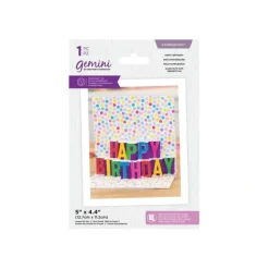 Shop All^Gemini Die - Expressions - Shaped Pop Out - Happy Birthday - Little Painter Art | Exploring the Endless Possibilities of Art