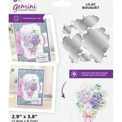 Shop All^Gemini Elements Floral Decoupage Die - Lilac Bouquet - Little Painter Art | Exploring the Endless Possibilities of Art