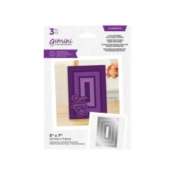 Shop All^Gemini Elements Nesting Frame Die - Scallop Edge Rectangle - Little Painter Art | Exploring the Endless Possibilities of Art
