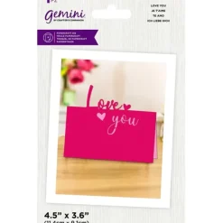 Shop All^Gemini Expressions Die - Love You - Little Painter Art | Exploring the Endless Possibilities of Art