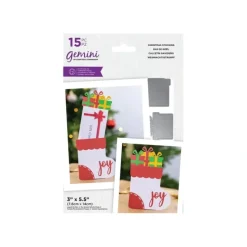 Shop All^Gemini Gift Card Holder Stamp & Die - Christmas Stocking - Little Painter Art | Exploring the Endless Possibilities of Art