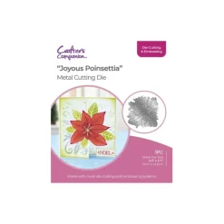 Shop All^Gemini Half Create a Card Die - Joyous Poinsettia - Little Painter Art | Exploring the Endless Possibilities of Art