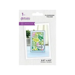 Gemini Illustrated Embossing Folder - Flourishing Foliage - Little Painter Art | Exploring the Endless Possibilities of Art| Shop All