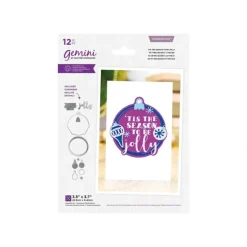 Gemini Layerable Sentiments Christmas Expressions Die - Tis The Season To Be Jolly - Little Painter Art | Exploring the Endless Possibilities of Art| Shop All