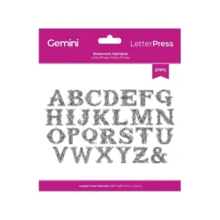 Shop All^Gemini- LetterPress Press Plate - Statement Alphabet - Little Painter Art | Exploring the Endless Possibilities of Art