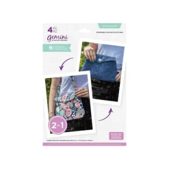 Gemini Multi Media Bag Making Die Set - Reversible Vintage Clutch Bag - Little Painter Art | Exploring the Endless Possibilities of Art| Shop All