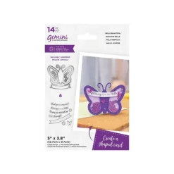 Gemini Shaped Shaker Stamp and Die - Hello beautiful - Little Painter Art | Exploring the Endless Possibilities of Art| Shop All